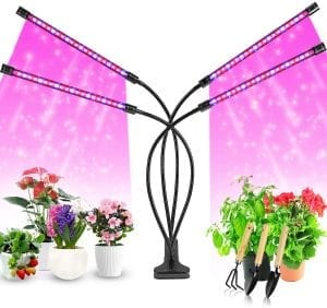 Pflanzenlampe LED Pflanzenlicht 80 LEDs Pflanzenleuchte Wachstumslampe Wachsen 